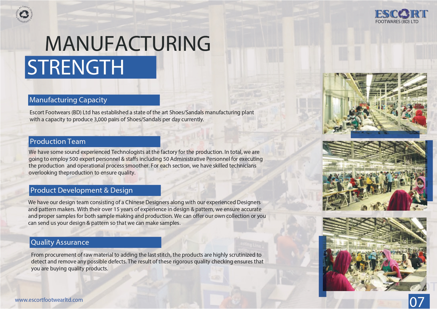 Manufacturing Strength
